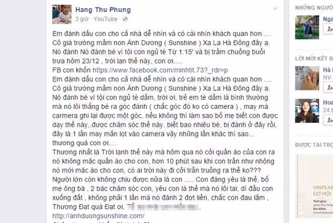 Lai xuat hien clip co giao mam non danh tre gay phan no-Hinh-2