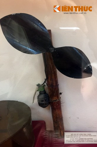 Sáng tạo của dân quân du kích miền Nam để đánh trực thăng Mỹ - bẫy gây nổ chống trực thăng.