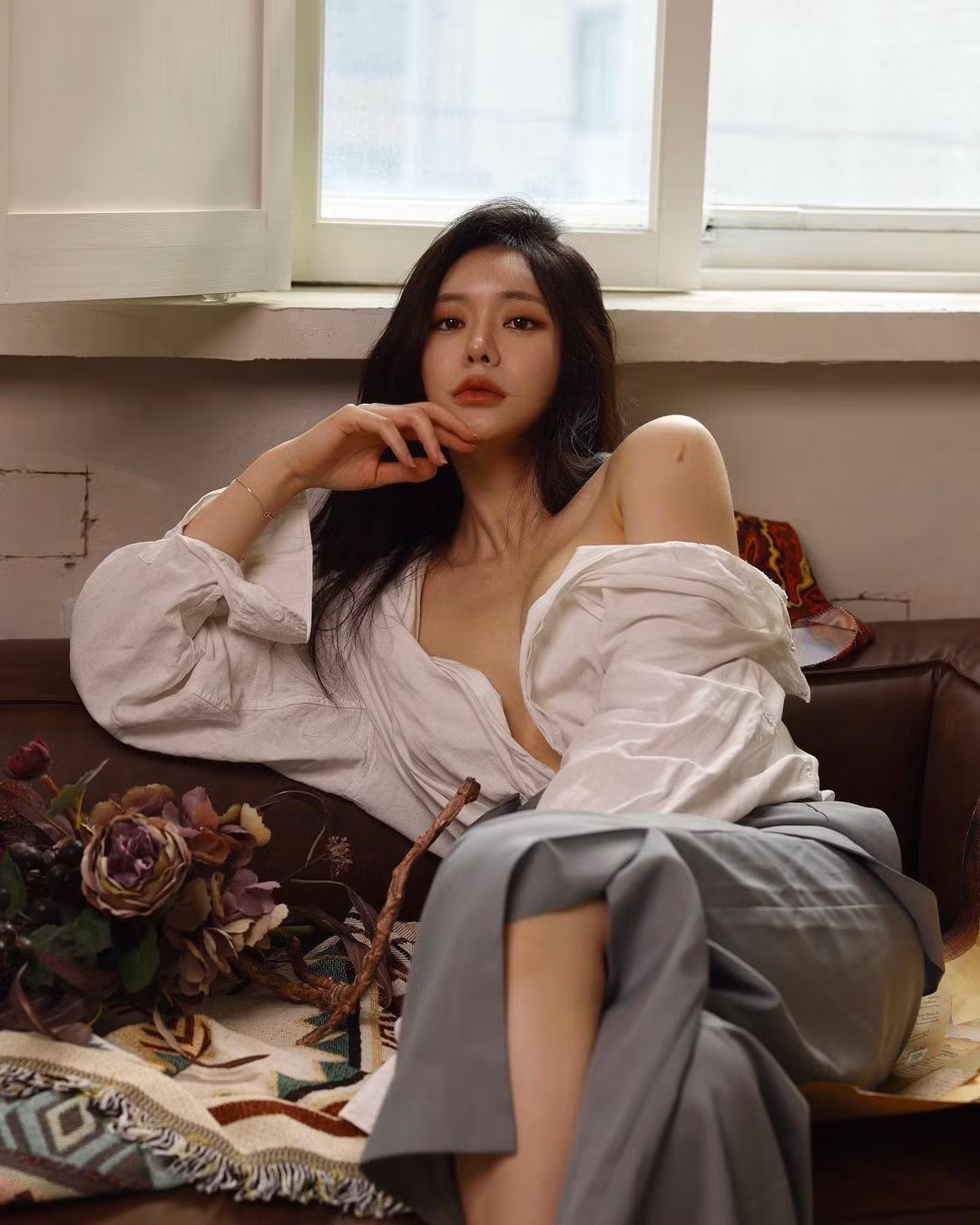 Nhờ thân hình đẹp, Oh Hye Soo nhận làm mẫu ảnh cho các hãng nội y có tiếng. (Ảnh: IGNV)