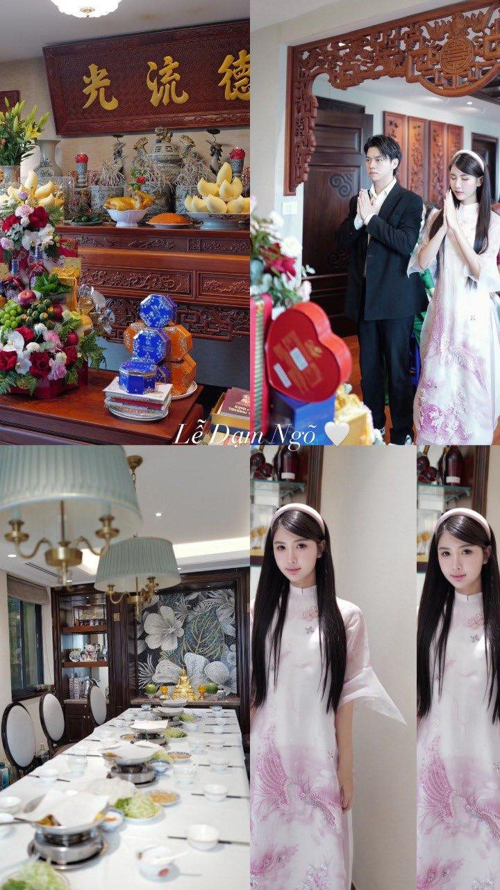 Lễ dạm ngõ diễn ra vào tháng 7 vừa qua.