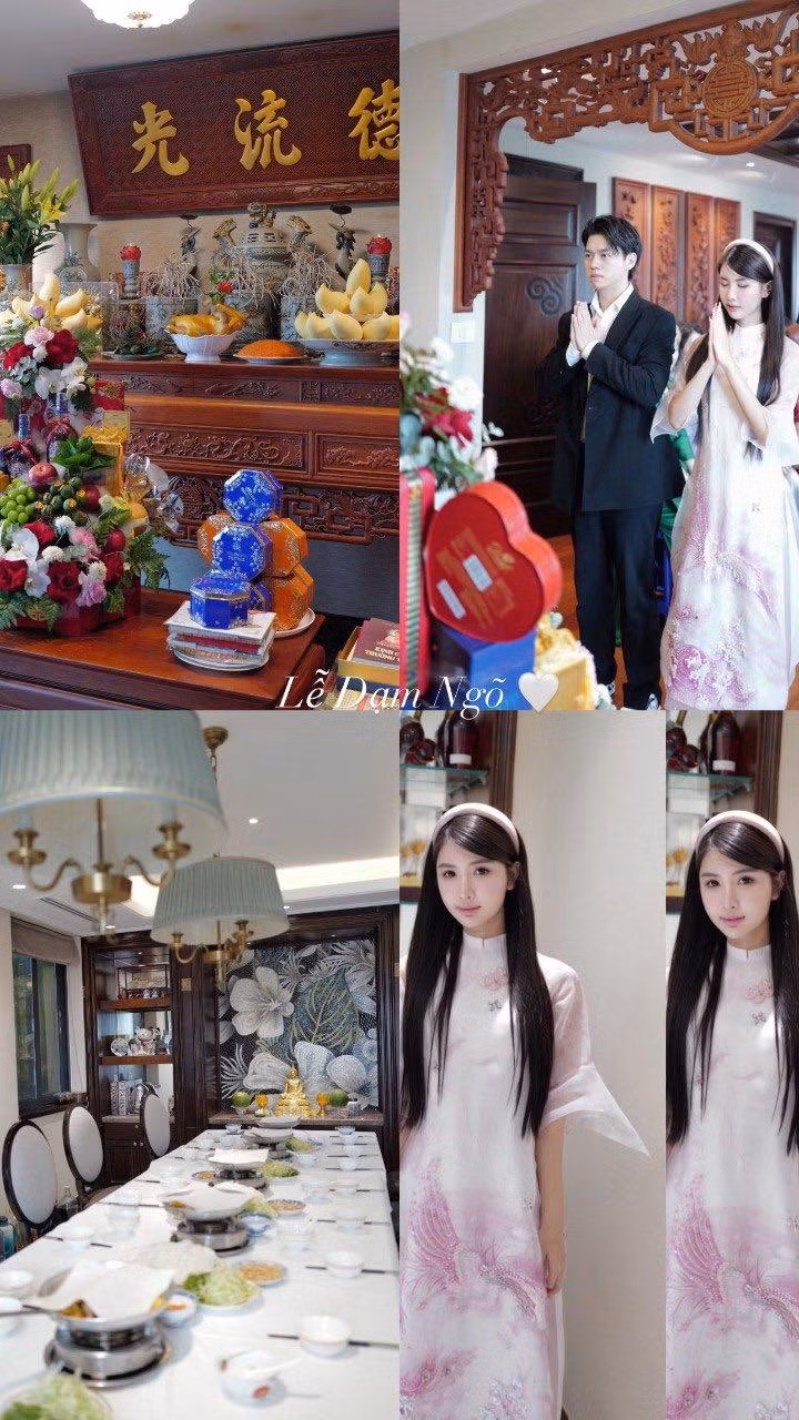 Lễ dạm ngõ diễn ra vào tháng 7 vừa qua.