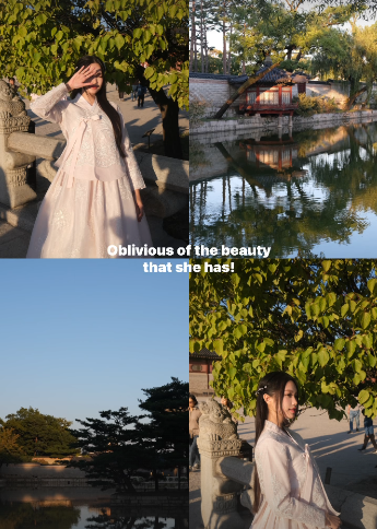 Nhiều người đã dành sự ngợi khen cho nhan sắc này: "Trông như nàng công chúa đang đi vi hành vậy", "xinh đẹp quá chừng", "đúng là gái 1 con trông mòn con mắt".