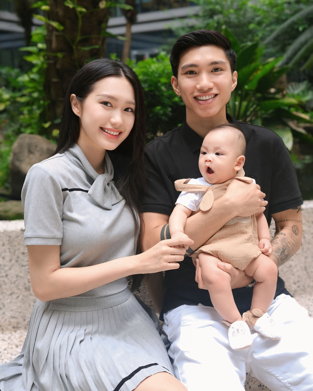 Sau khi sinh xong, Hải My đã nhanh chóng lấy lại được vóc dáng thon gọn.(Ảnh: IG Doãn Hải My)