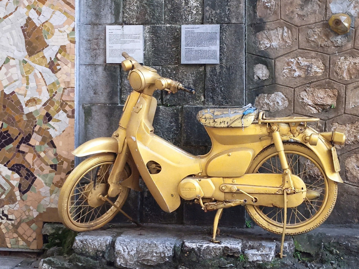 Mô hình xe cúp huyền thoại.