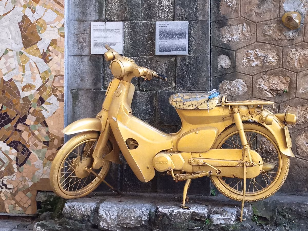 Mô hình xe cúp huyền thoại.