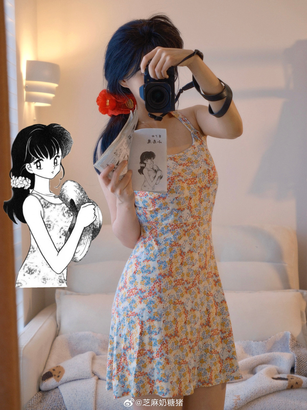 Nữ cosplayer gây ấn tượng với vóc dáng mảnh khảnh, chiều cao lý tưởng, khuôn mặt ngọt ngào nhưng vô cùng thanh thoát.