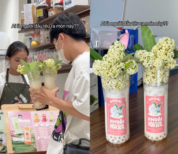 Các hội nhóm ăn uống khắp nơi rần rần trước sản phẩm trà sữa và nước khoáng kết hợp với hoa sữa. Chỉ nghe tên thôi nhiều người đã phải "nhăn mặt" trước loại đồ uống này.
