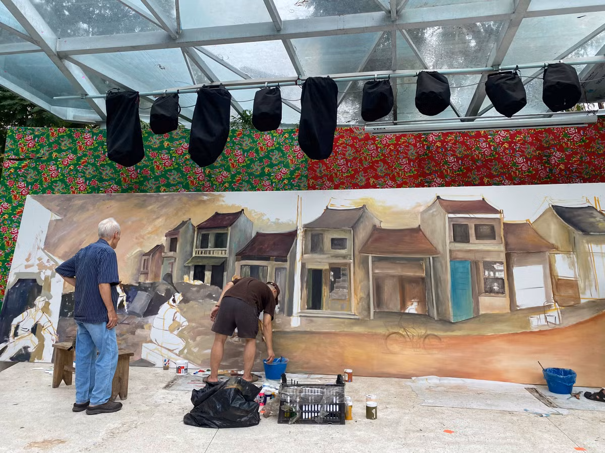 Trường đoạn 2: Dựng Xây: sẽ tái hiện Trúc Bạch và Hà Nội sau khi hòa bình lập lại, một giai đoạn đánh dấu sự phục hồi, tái thiết và dựng xây đất nước.