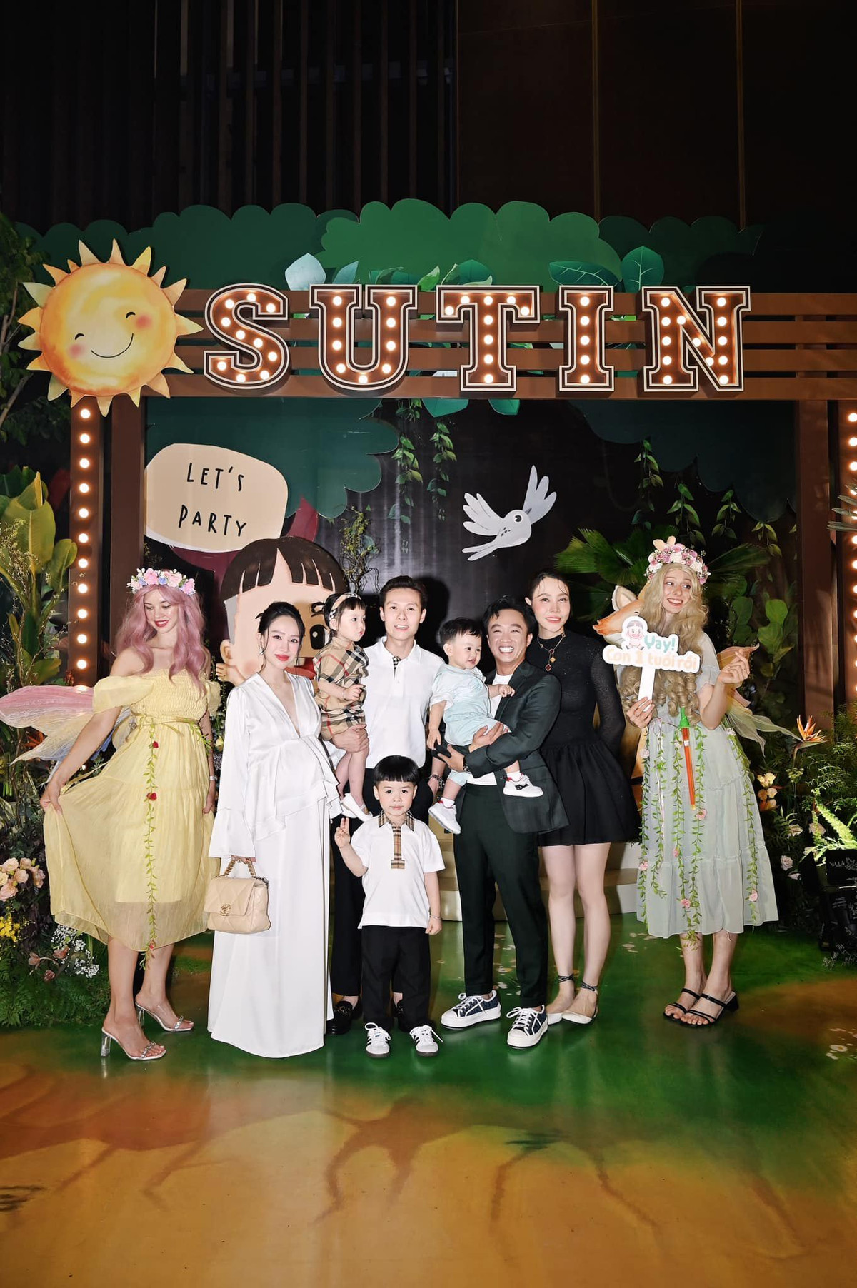 Tháng 5 năm nay, Sutin được bố mẹ tổ chức bữa tiệc sinh nhật hoành tráng.