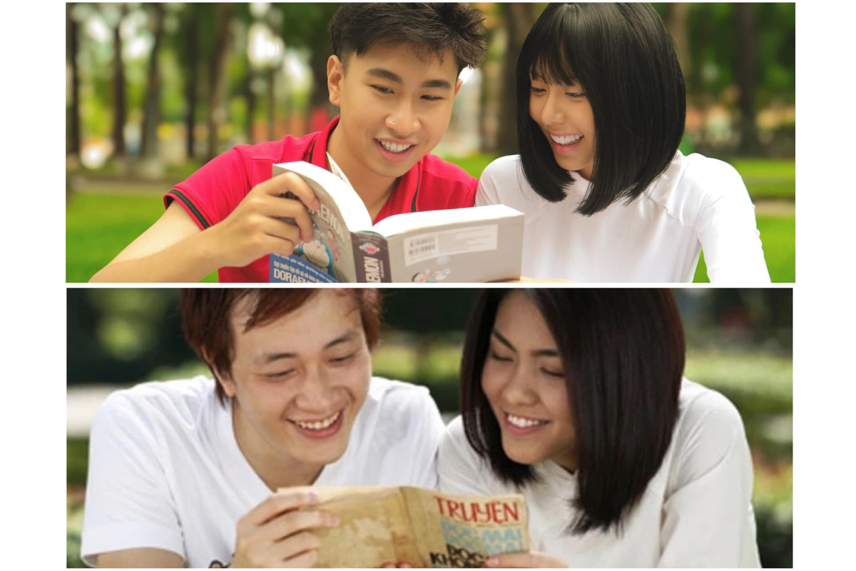 Vẫn là Mai Âm Nhạc trong vai cô nàng bán sách Trúc trong bộ phim "Bỗng dưng muốn khóc".