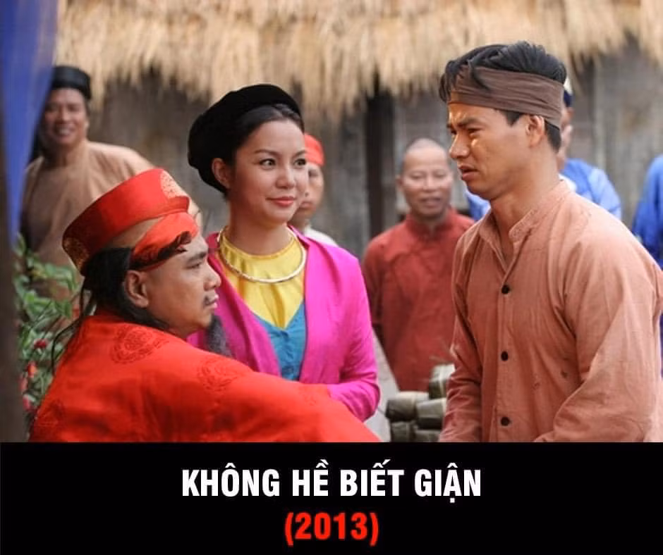 Phim "Không hề biết giận" với sự tham gia của những gương mặt nghệ sĩ quen thuộc như Xuân Bắc, Tự Long.