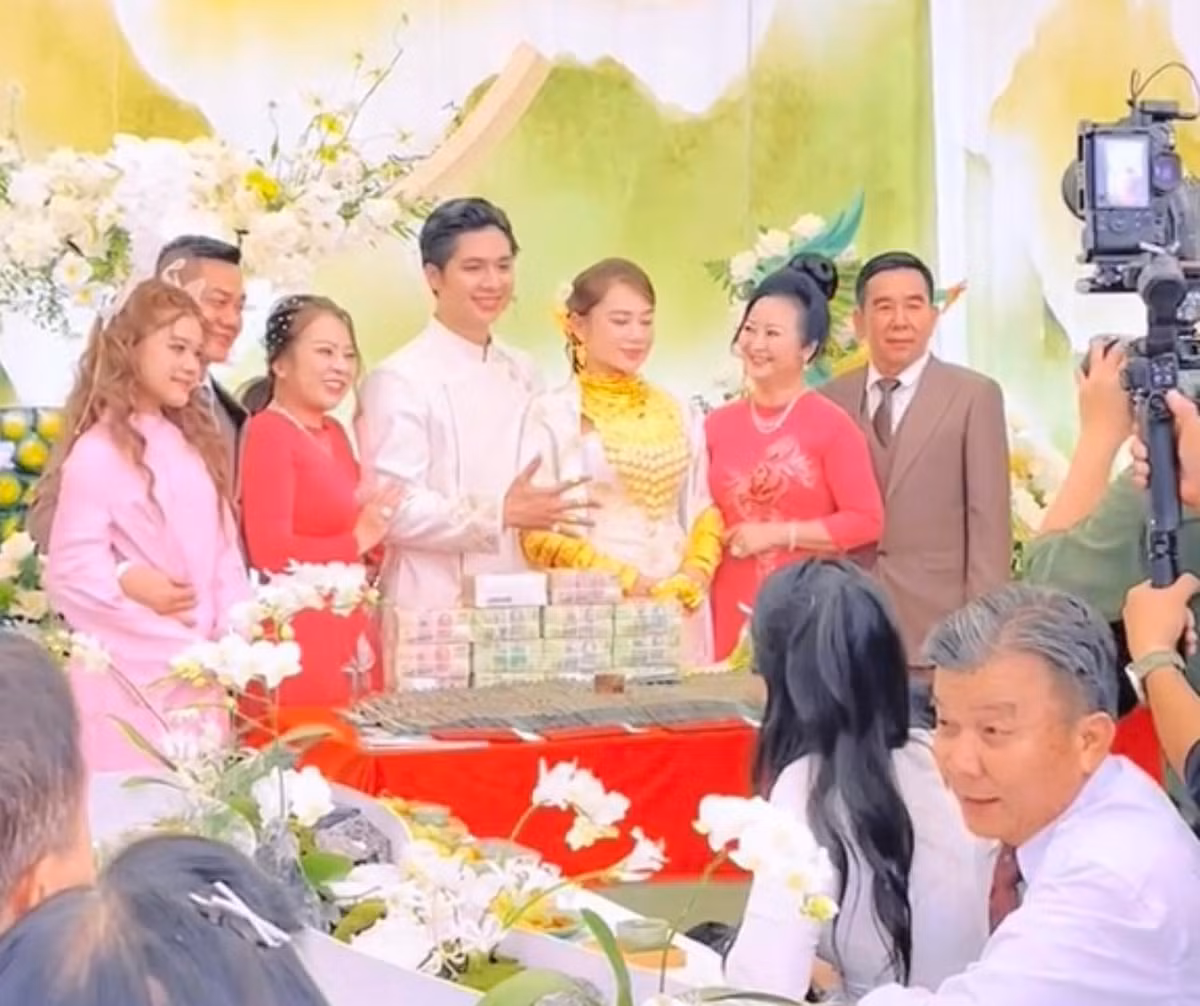 Khung cảnh buổi lễ vu quy đang gây sốt mạng xã hội.