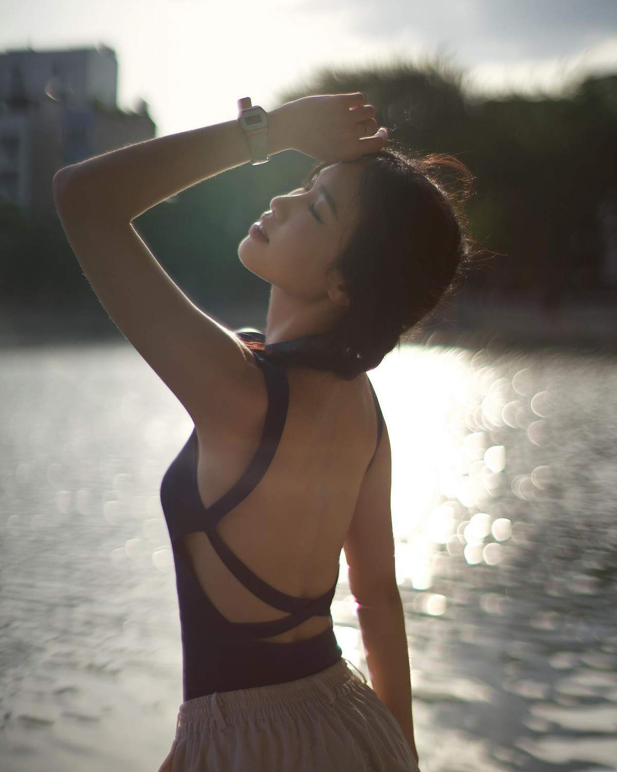 Là một cô gái trẻ trung, năng động vì thế Hoàng Minh Ngọc luôn đem đến nguồn năng lượng tích cực, vui vẻ trong các video của mình. (Ảnh: IGNV)