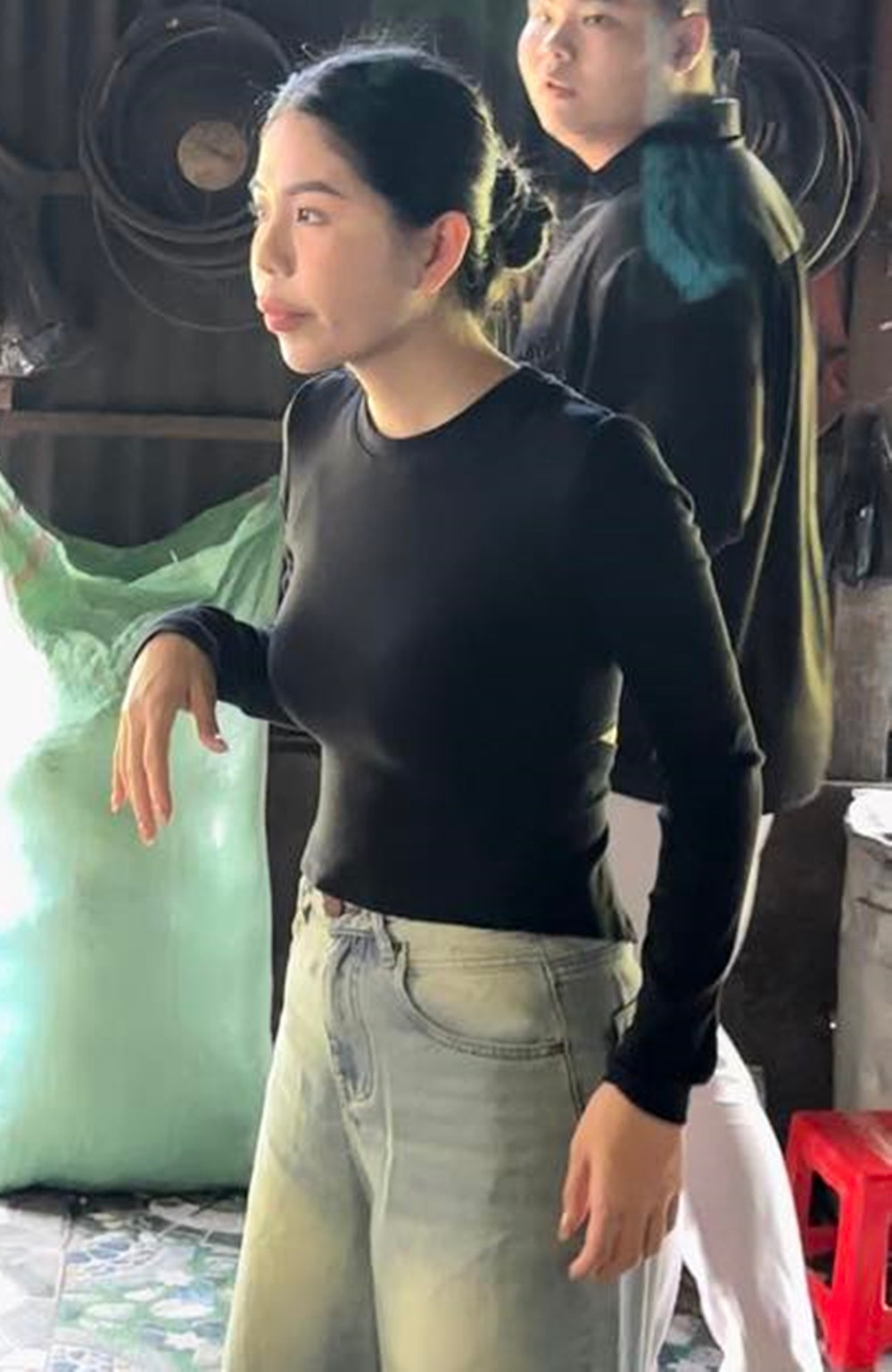 Bên ngoài đời, cô nàng cũng khá xuề xòa.