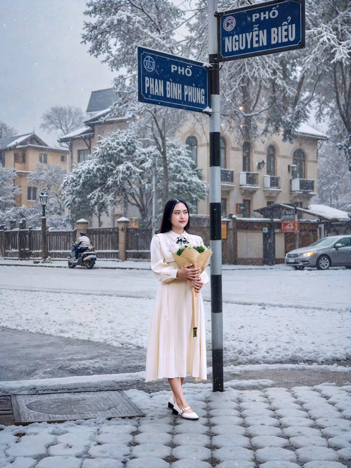 Một khung cảnh rất Việt Nam nhưng cũng rất...Tây.