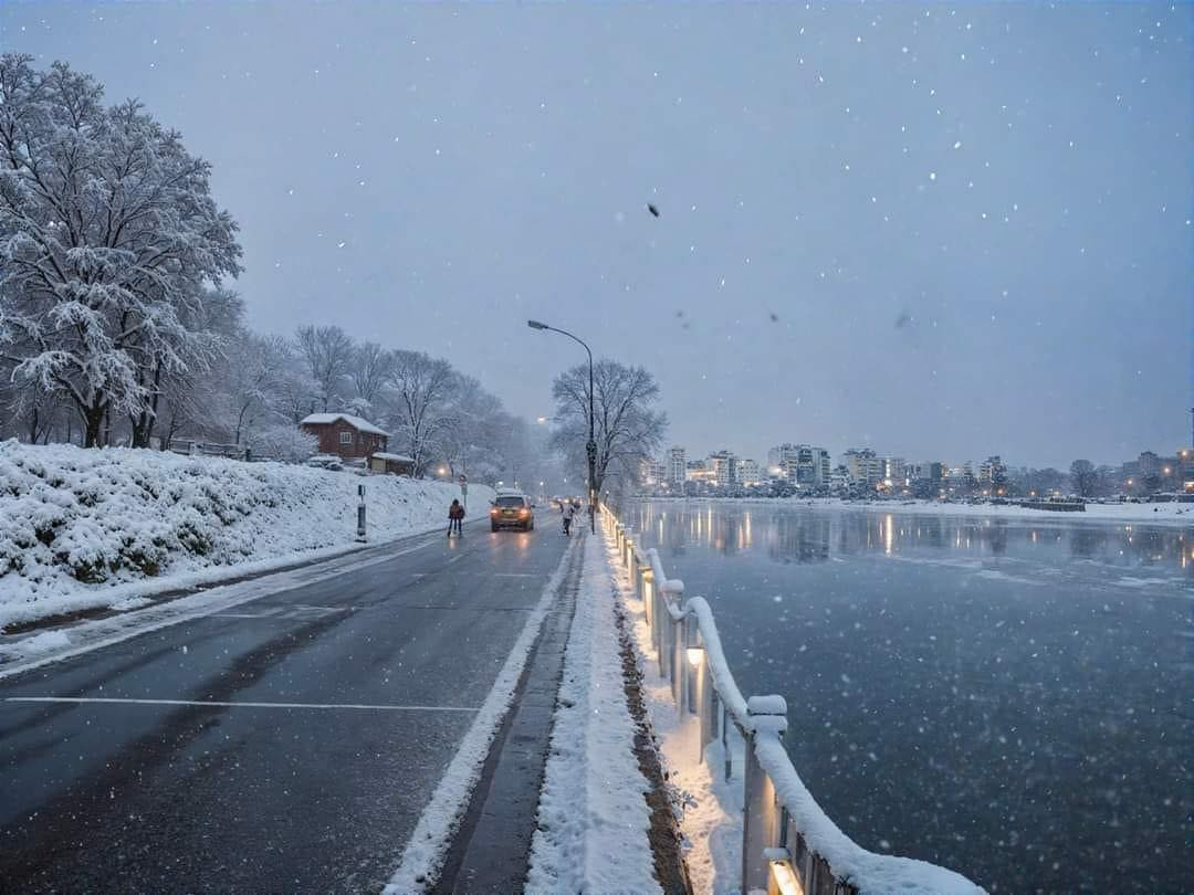 Những bức ảnh mùa đông có tuyết phủ trắng nhận được hàng ngàn lượt tương tác và chia sẻ trên cộng đồng mạng.