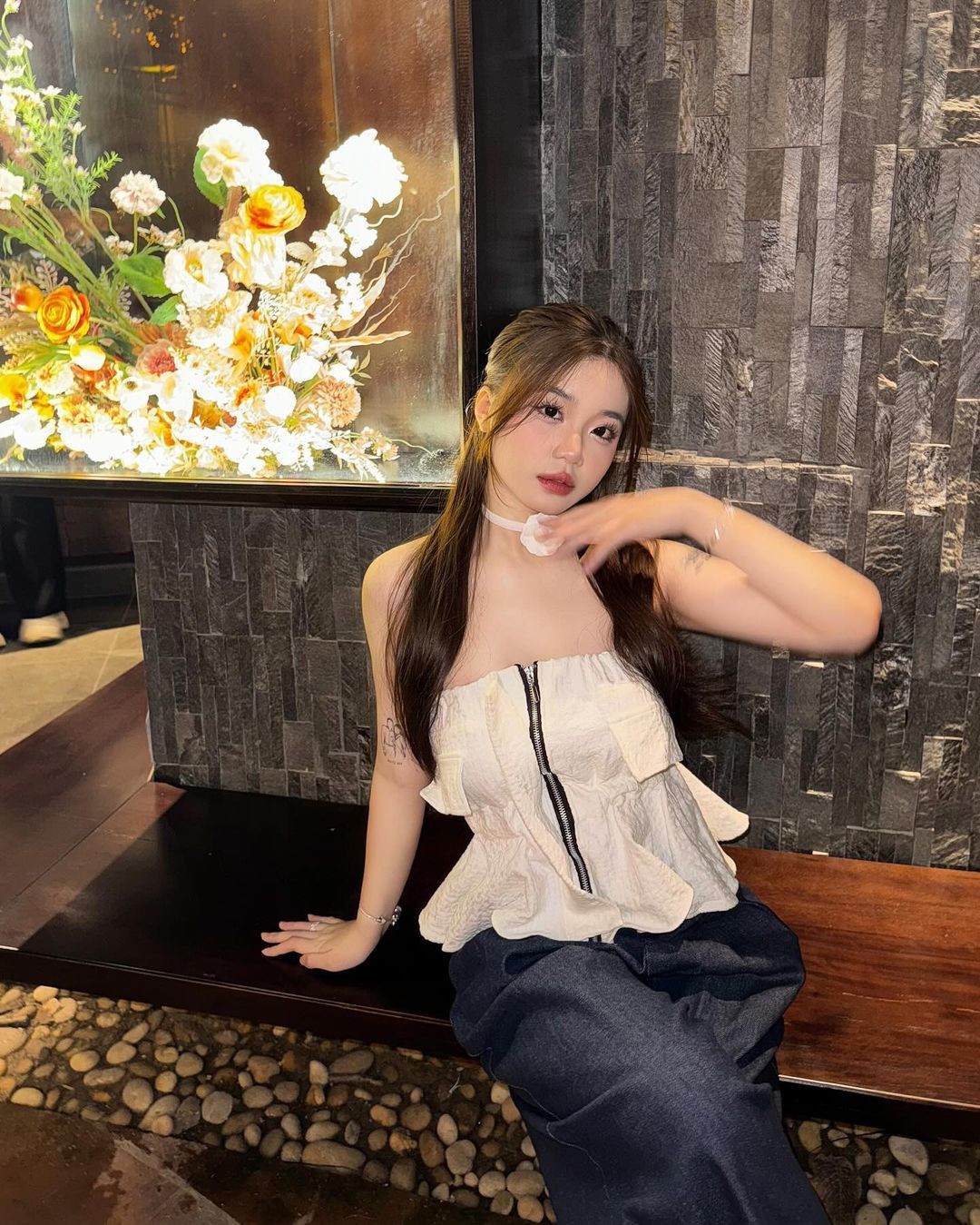 Cô nàng có mối quan hệ khá thân thiết với một số tên tuổi nữ Tiktoker nổi tiếng khác như Xuân Ca, Quỳnh Anh... (Ảnh: IGNV)