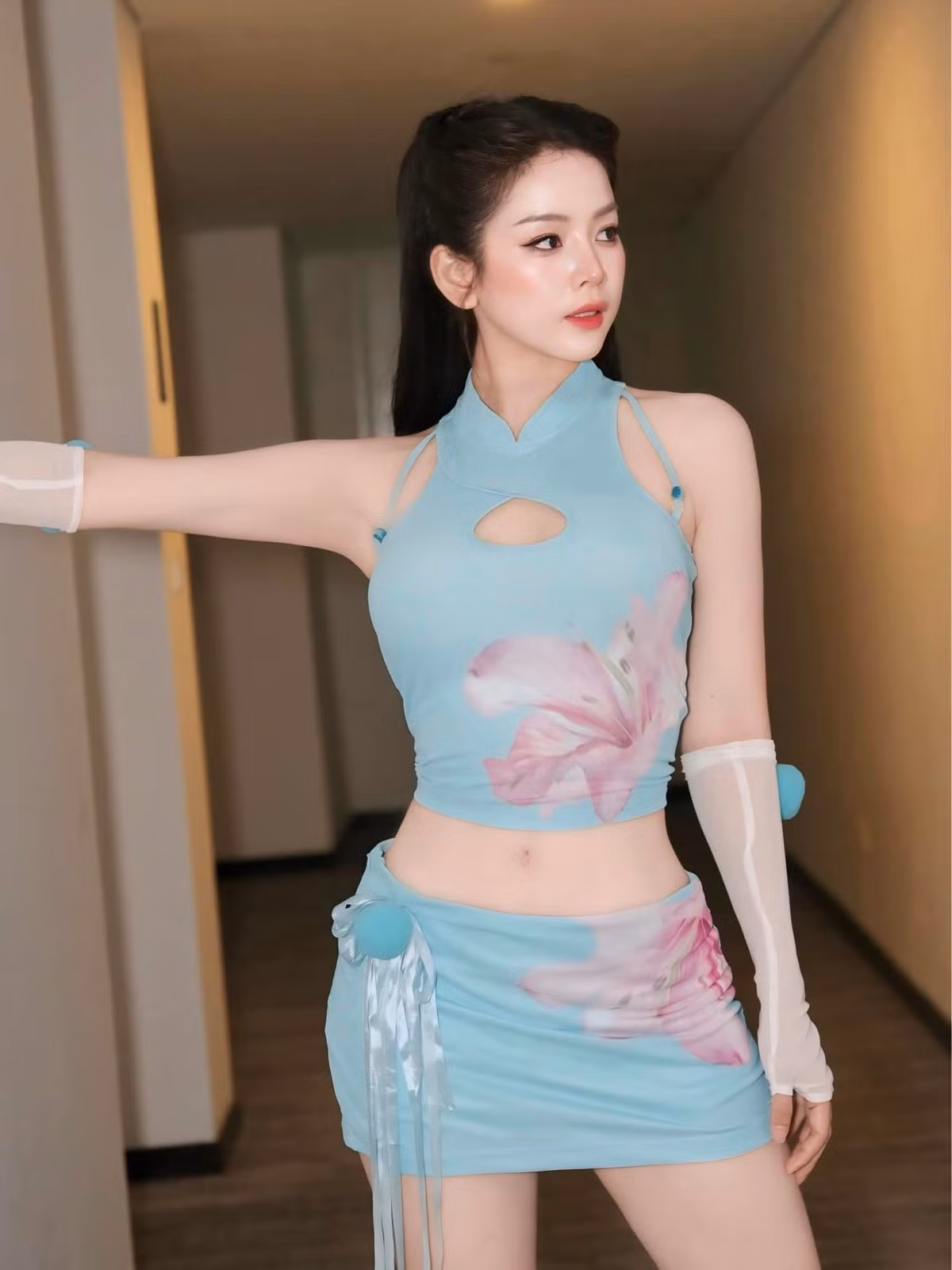 Mới đây, DJ Mie xác nhận sẽ tham gia chương trình Chị đẹp đạp gió 2024. Cô được kỳ vọng sẽ là một đối thủ nặng kí cho mùa đạp gió năm nay. (Ảnh: FBNV)