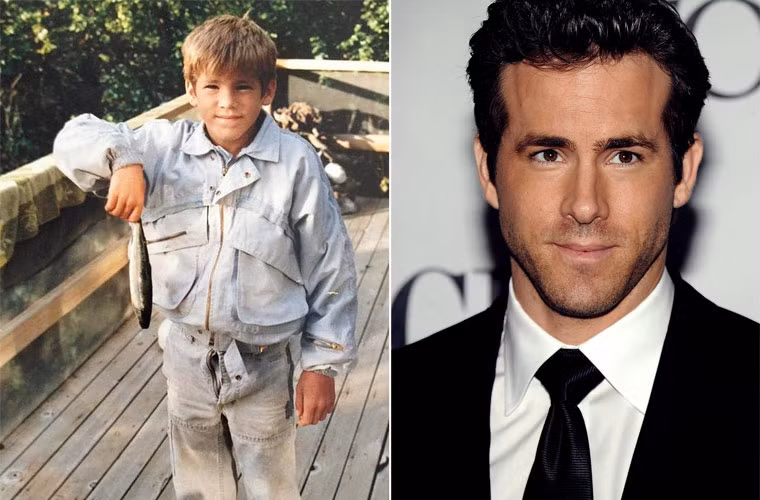 Ryan Reynolds từ nhỏ đã là một cậu bé điển trai.