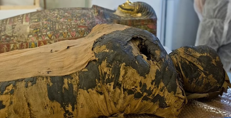 Sau một thời gian nghiên cứu, họ xác định những dấu vết này giống với tình trạng của bệnh nhân mắc ung thư vòm mũi họng ngày nay.