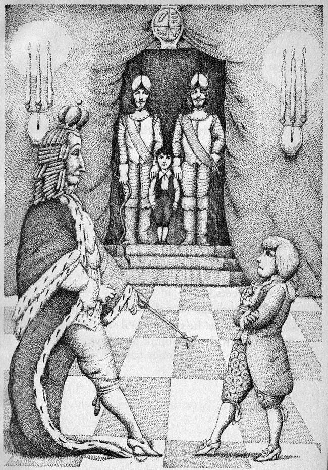 Thông thường, đứa trẻ học cùng hoàng tử sẽ chịu phạt bằng cách bị đánh đòn roi. Hoàng tử sẽ phải chứng kiến người bạn học chịu phạt thay cho bản thân.