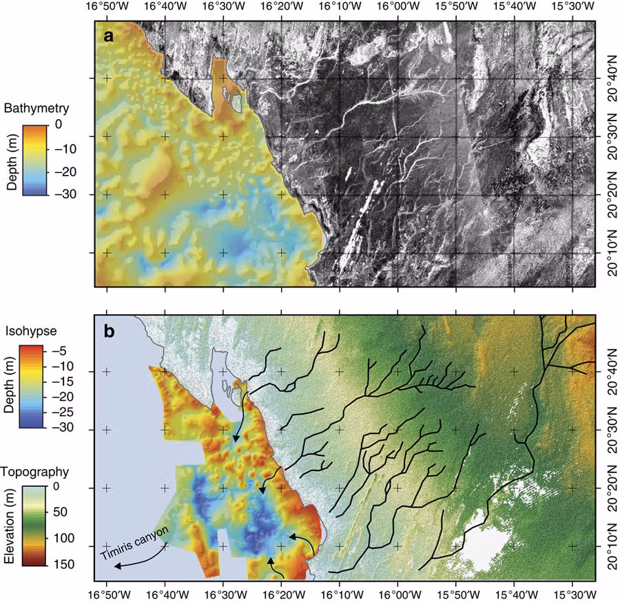 Bên dưới sa mạc Sahara, các chuyên gia có phát hiện đặc biệt. Đó là bên dưới lớp cát khổng lồ là những con sông, hồ khổng lồ chảy ngầm.
