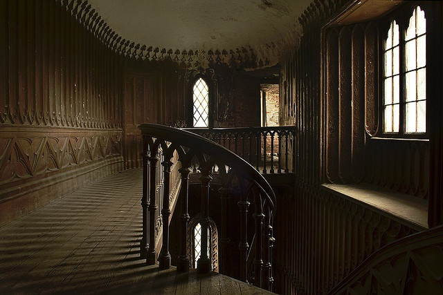 Cô bé đã gặp một tai nạn vào năm 1861. Harriet trượt xuống lan can cầu thang thì mất đà và ngã xuống nền đá. Các du khách cho biết họ nghe thấy tiếng cô bé cười đùa, hát hay la hét vào ban đêm. Một số tin rằng đã nhìn thấy Harriet hoặc cảm nhận được sự hiện diện của cô bé. Ảnh: Theemeraldisle/Tumblr.