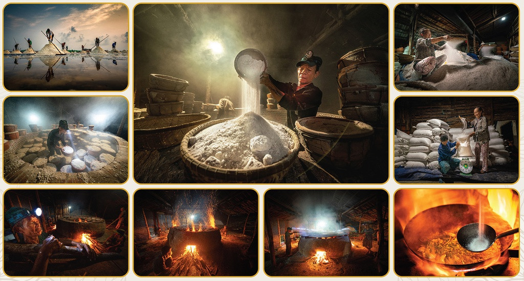 Giải đặc biệt ảnh bộ: Muối hầm Tuyết Diêm của tác giả Nguyễn Ngọc Hòa. Bộ ảnh được đánh giá cao nội dung đề tài, góc máy nghệ thuật đặc sắc trong điều kiện tác nghiệp thiếu ánh sáng nhưng vẫn làm nổi bật được vẻ đẹp nghề làm muối của người dân ở xã Xuân Bình, thị xã Sông Cầu, tỉnh Phú Yên.