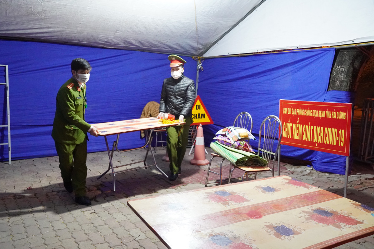 Trước thời điểm 0h mọi công tác chuẩn bị được làm kỹ lưỡng.