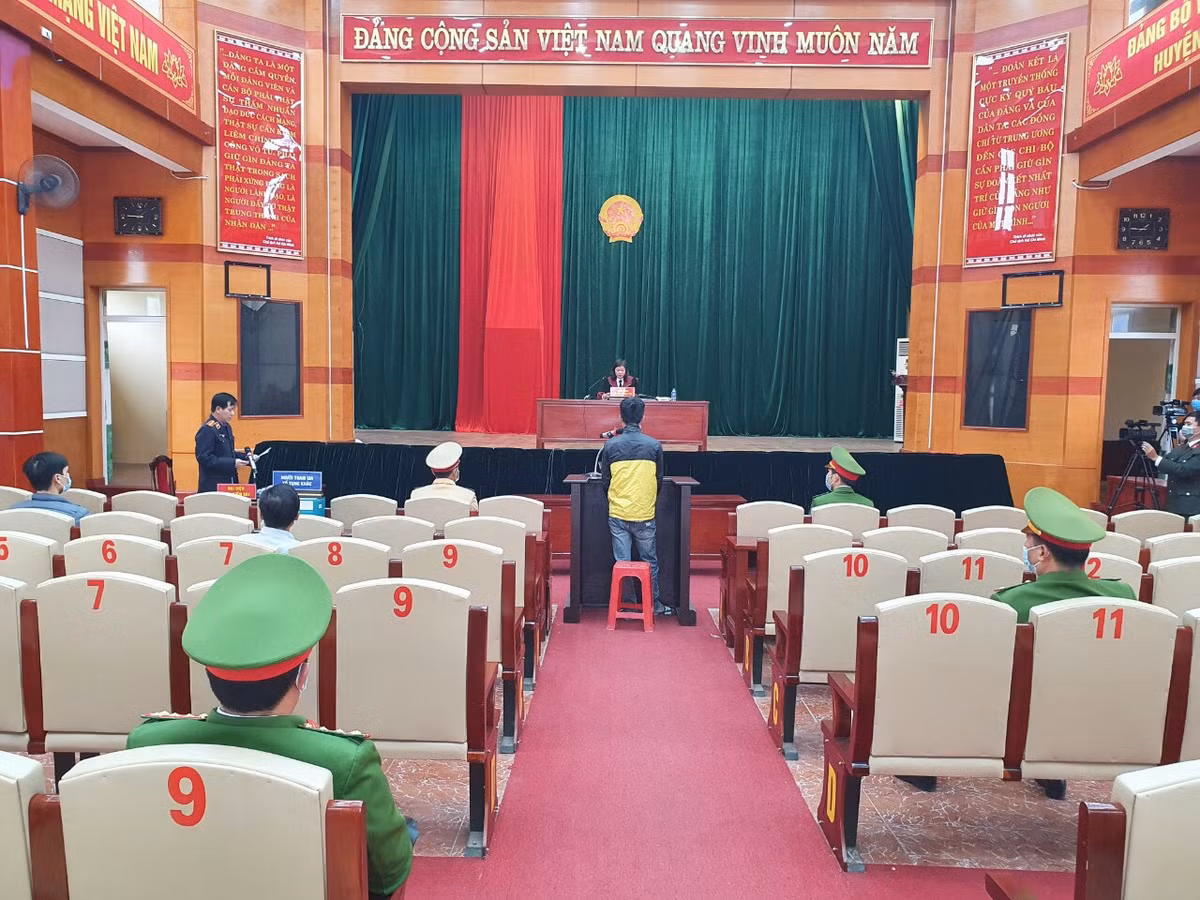 Hội đồng xét xử quyết định xử phạt 15 tháng tù giam.