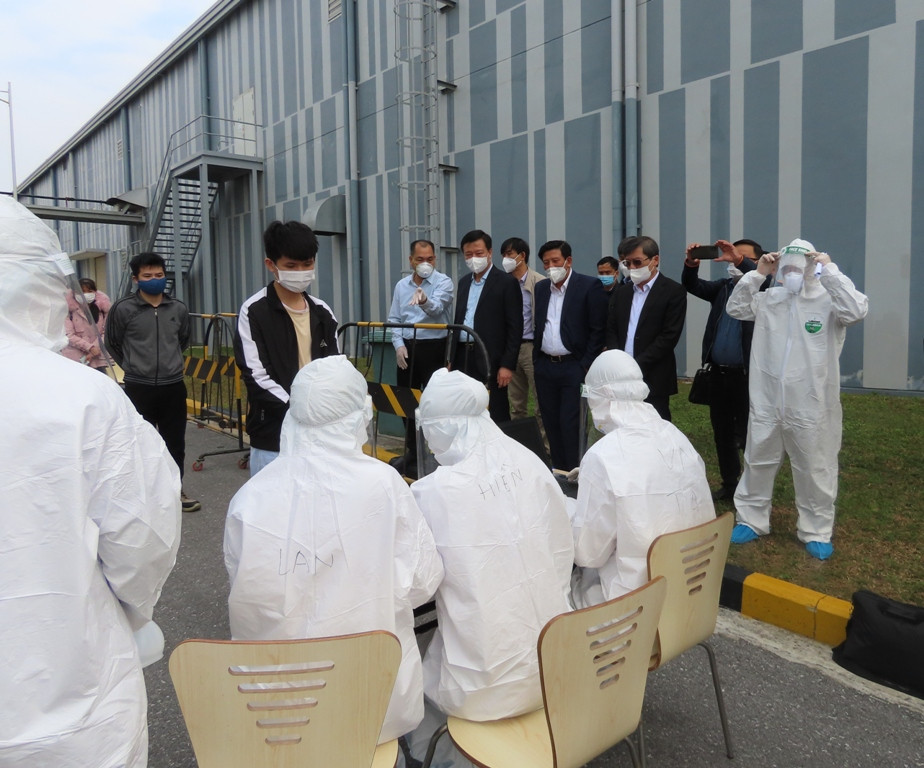 Hai Duong: Doanh nghiep hoat dong san xuat tro lai tu 1/3