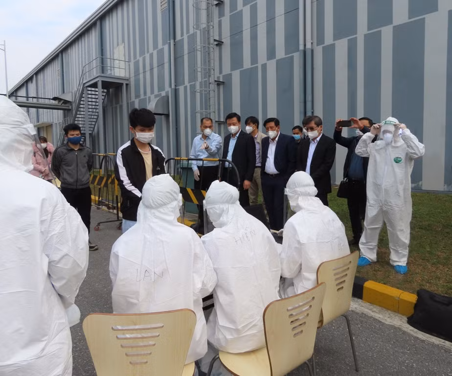 Hai Duong: Doanh nghiep hoat dong san xuat tro lai tu 1/3