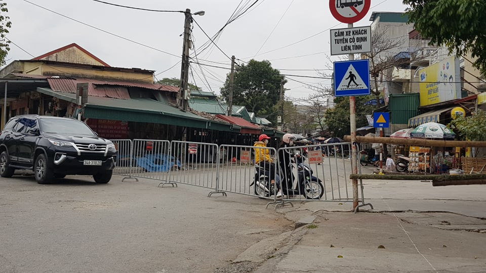 Người dân sẽ không thể đi qua các con phố này.