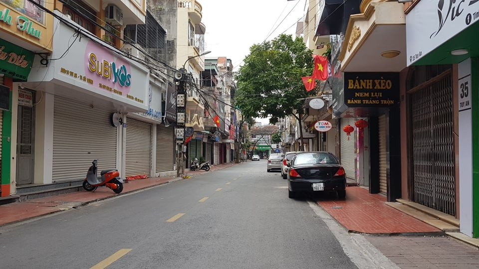 Người dân TP Hải Dương đang chấp hành rất tốt lệnh cách ly.