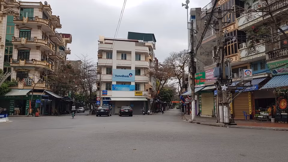 Khu vực ngã 6, trung tâm TP Hải Dương.