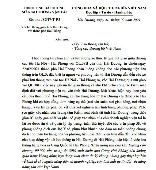 Hai Phong “chan” QL5, Hai Duong “keu cuu” Bo GTVT-Hinh-3