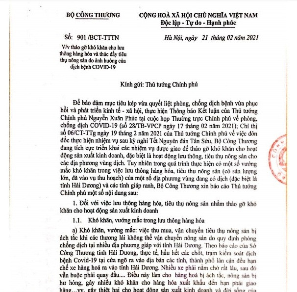 Hang hoa Hai Duong “tac” duong xuat khau: Bo Cong Thuong kien nghi Thu tuong-Hinh-3