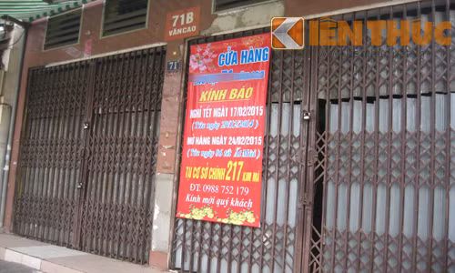 Cũng có những quán tuy đã đến ngày mở cửa nhưng chưa có dấu hiệu khởi động lại sau kỳ nghỉ Tết.