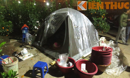 Xem canh cang leu, ngu dem tren he trong hang Tet