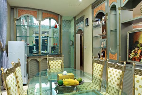 Không gian ấm cúng và thanh lịch, giúp gia chủ có thời gian thư giãn, thoải mái sau ngày làm việc mệt mỏi.