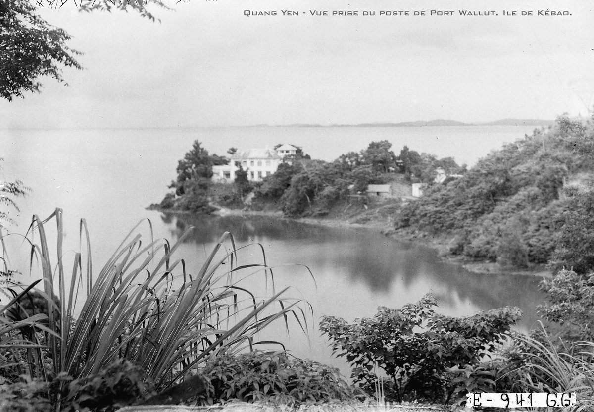 Khu vực cảng Wallut nhìn từ trên cao.