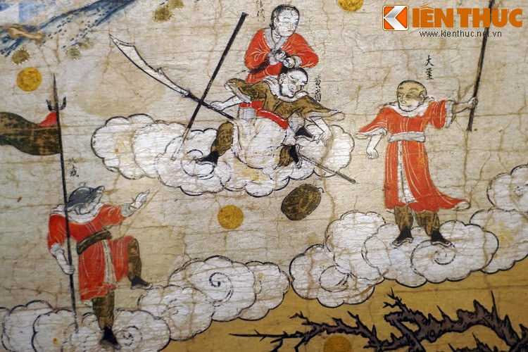 Nhờ tài trí của Ngộ Không mà tình thế xoay chuyển, yêu quái bị tóm sống...