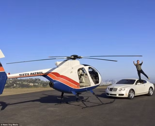 Trực thăng cá nhân của Tony.