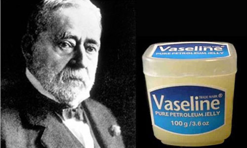 Nhà sáng chế người Mỹ Robert Chesebrough đã thành lập công ty dầu mỏ khi ông mới 22 tuổi. Trong quá trình vận hành công ty, ông vô tình phát hiện ra chất ở trong dầu mỏ có khả năng giúp vết thương mau lành.