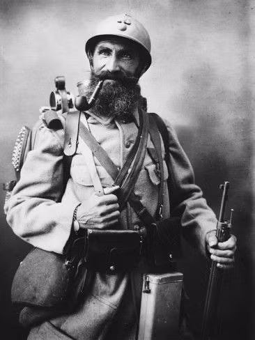 Hình ảnh tuyên truyền lý tưởng của quân đội Pháp hướng tới công chúng nước này hồi Chiến tranh thế giới 1.