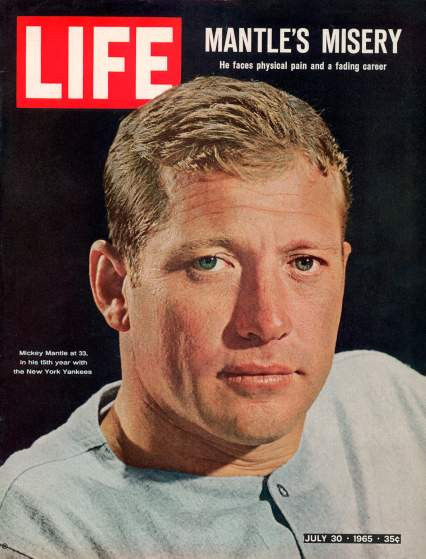Ảnh bìa tạp chí LIFE số ra ngày 30/7/1965 là ảnh chân dung Mickey Mantle - huyền thoại bóng chày thế giới chơi cho CLB New York Yankees. Trong số này, tạp chí LIFE cũng viết về sự nghiệp bóng chày của cầu thủ Mickey Mantle.