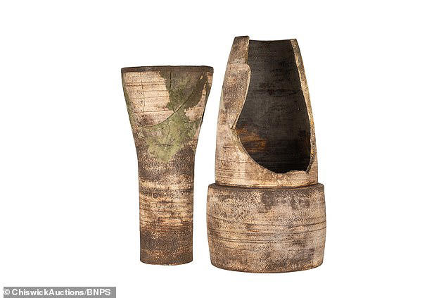 Người cháu gái tình cờ phát hiện giá trị lịch sử của chậu hoa khi xem lại nhật ký của bà mình. (Ảnh: Chiswick Auctions/BNPS)