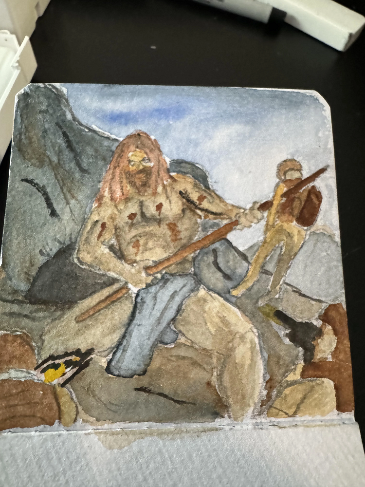 Một số báo cáo còn nói người khổng lồ cao tới 5 mét, có mùi hôi xác chết, và đội lính được trang bị vũ khí cực mạnh như súng M107 Barrett bắn đạn 50 BMG để hạ gục sinh vật. (Ảnh: Reddit)