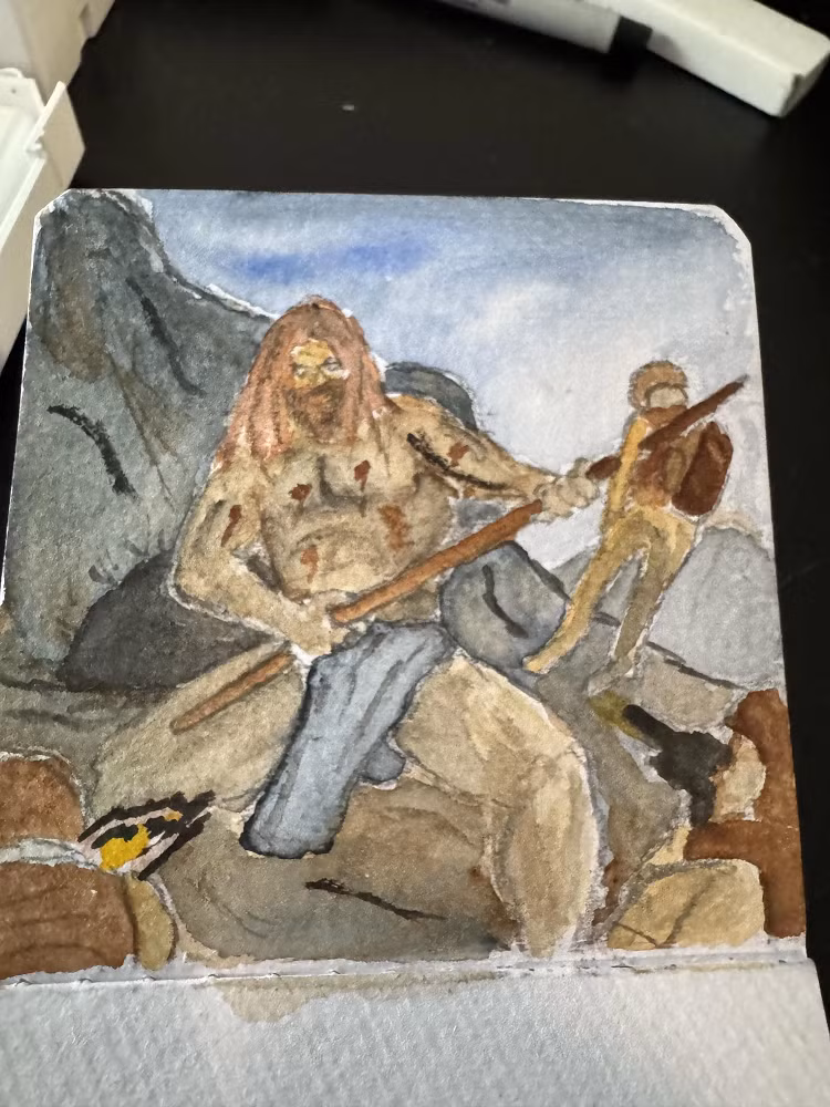 Một số báo cáo còn nói người khổng lồ cao tới 5 mét, có mùi hôi xác chết, và đội lính được trang bị vũ khí cực mạnh như súng M107 Barrett bắn đạn 50 BMG để hạ gục sinh vật. (Ảnh: Reddit)