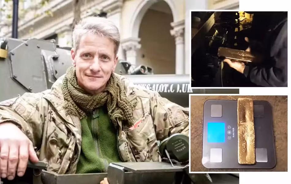 Ông Mead báo cảnh sát, số vàng bị thu giữ và chỉ nhận lại biên nhận (hiện cất trong két sắt).(Ảnh:jewellermagazine)